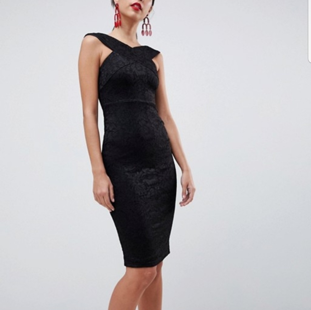 AX Paris Cross Front Pencil Dress